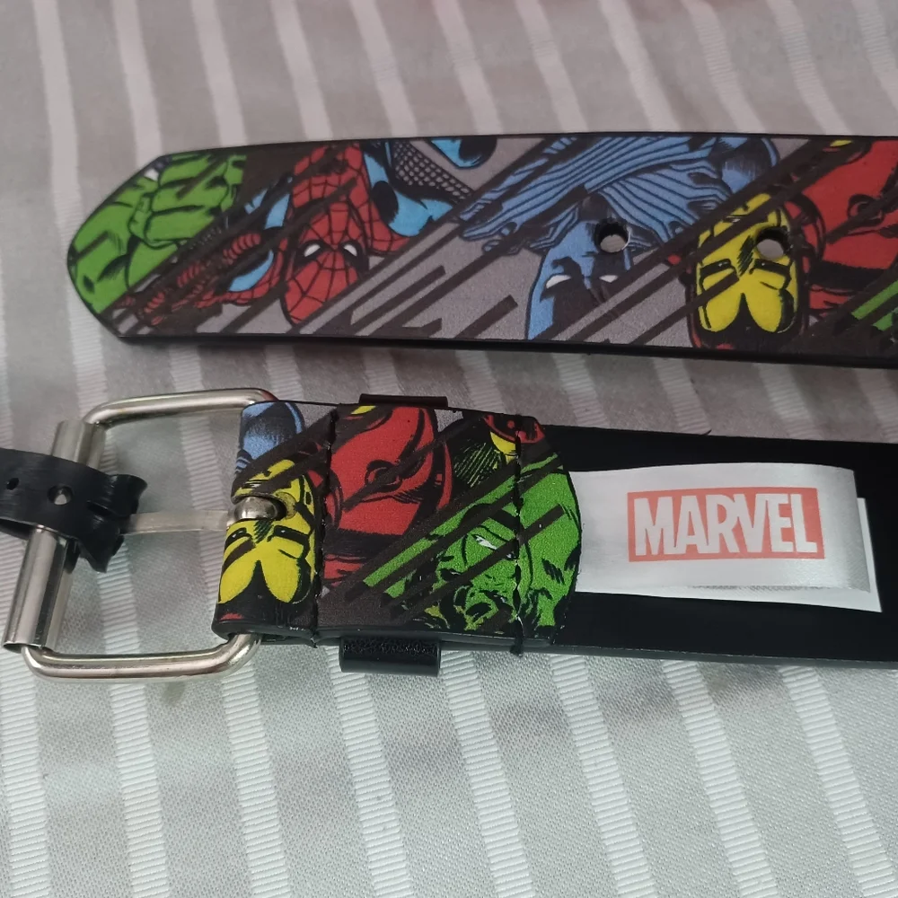 MARVEL Belt Size 30-32 Multi-Hero Breakthru BRAND-NEW w/tags